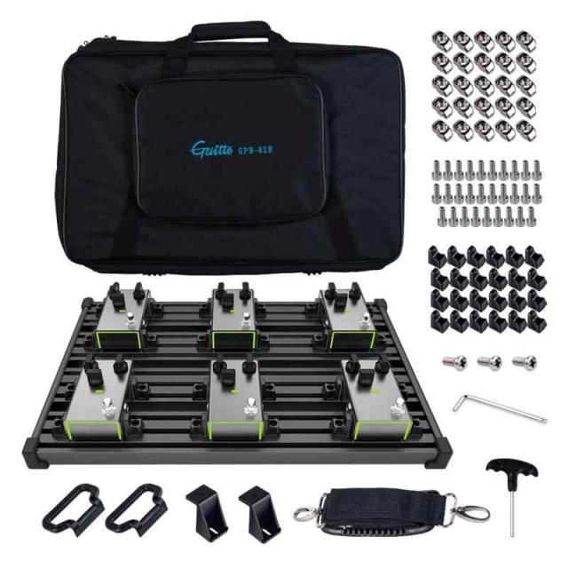 高品質，新品 【☆09-4619】□中古□Guitto エフェクターボード ペダル