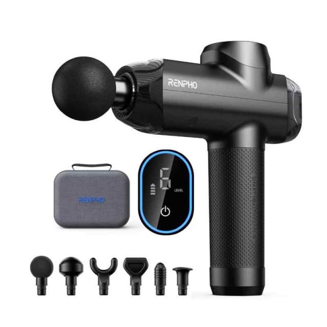 RENPHO レンフォ ハンディガン 筋膜リリース 強力 プロ (Black)