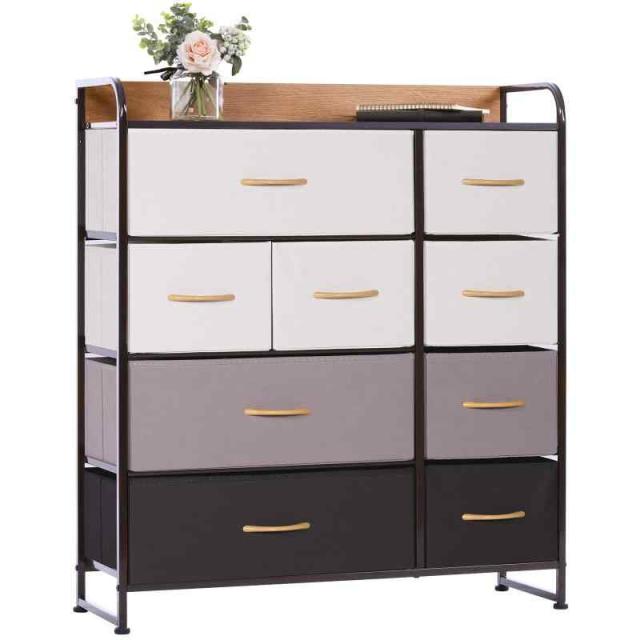 タンス　チェスト　収納　チェスト　ヴィンテージ チェスト 完成品 5段 ヴィンテージ レザー 幅40 スリム 奥行30