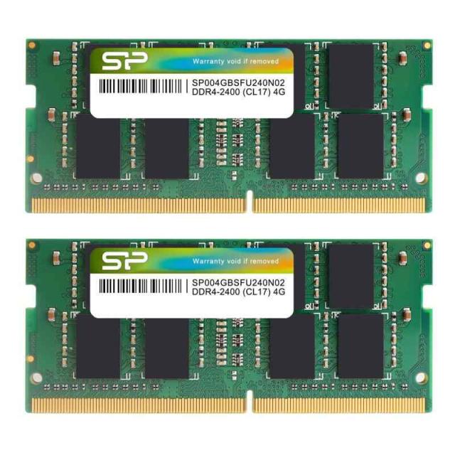 SP Silicon Powerシリコンパワー ノートPC用メモリ (4GB×2枚)