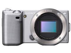 中古】SONY ミラーレス一眼 α NEX-5ボディ カラー：シルバー