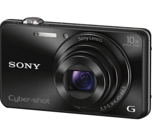 中古】SONY デジタルカメラ Cyber-shot WX220 光学10倍 ブラック