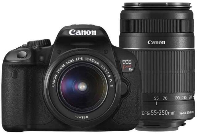 中古】Canon デジタル一眼レフカメラ EOS Kiss X6i ダブルズーム 中古】Canon デジタル一眼レフカメラ EOS Kiss X6i ダブルズーム