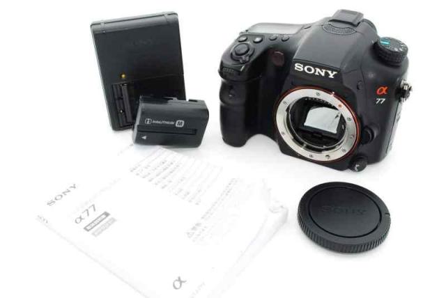 中古】SONY ミラーレス一眼 α77 ボディ SLT-A77V