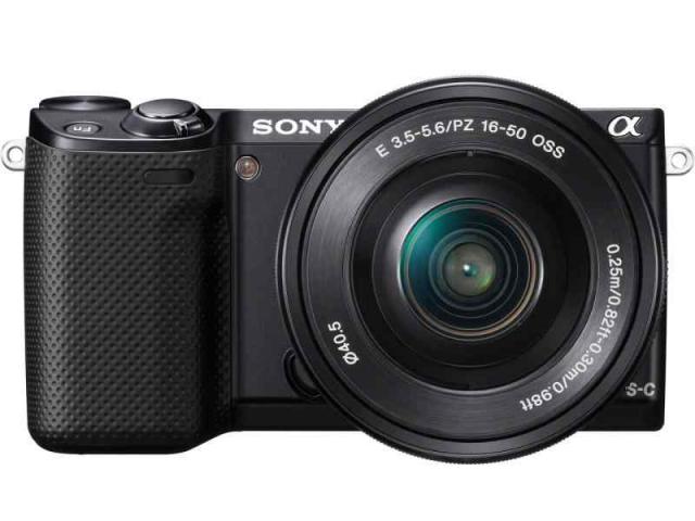 中古】SONY ミラーレス一眼 α NEX-5R パワーズームレンズキット