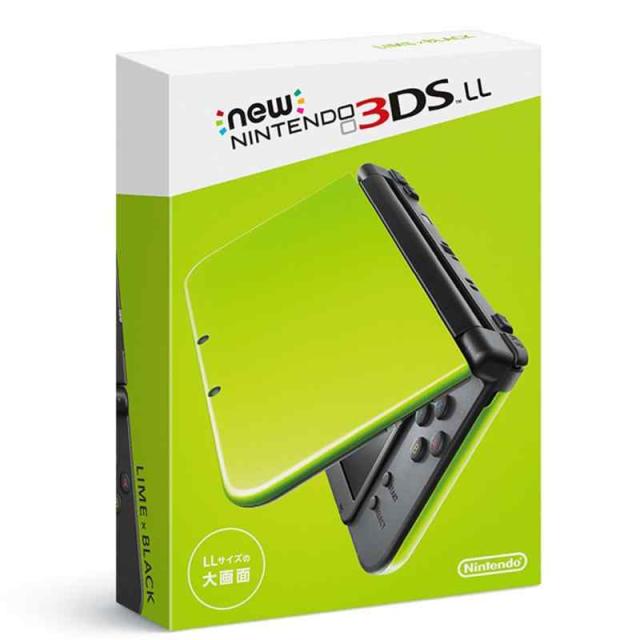 中古】Newニンテンドー3DS LL ライム×ブラック 中古】Newニンテンドー3DS LL ライム×ブラック