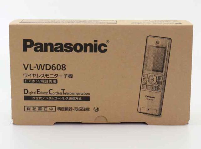 【中古】Panasonic ワイヤレスモニター子機 VL-WD608