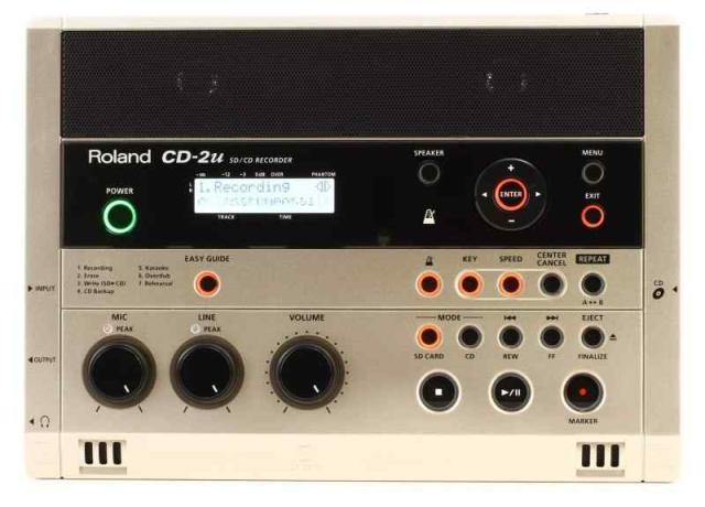625 Roland CD-2e レコーダー Roland CD-2E SD/CDレコーダー 625 Roland CD-2e レコーダー