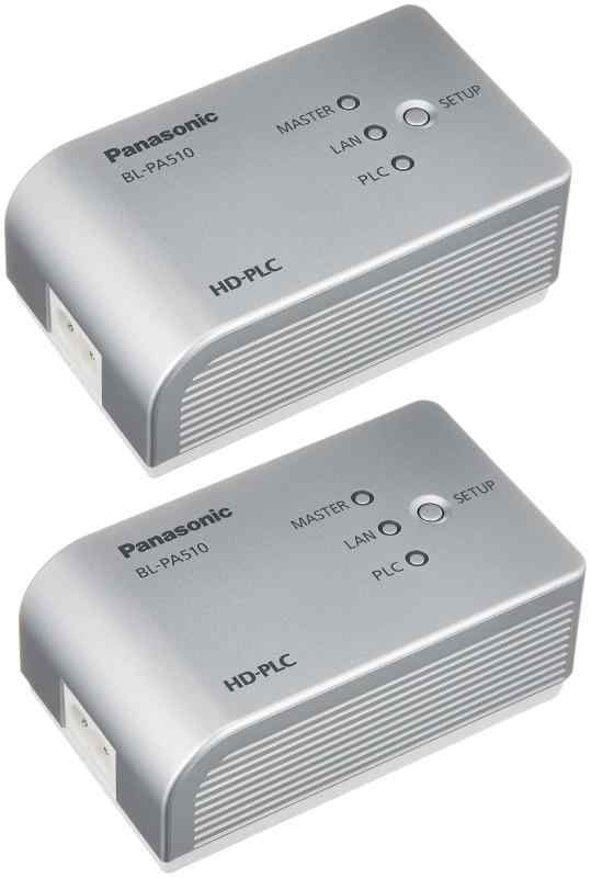 【中古】パナソニック HD-PLCアダプタースタートパック BL-PA510KT