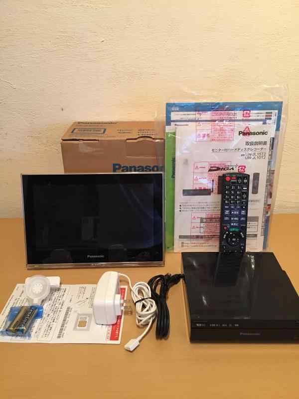 Panasonic UN-JL10T2-K 10V型 防水 モニター付ハードディスクレコーダー