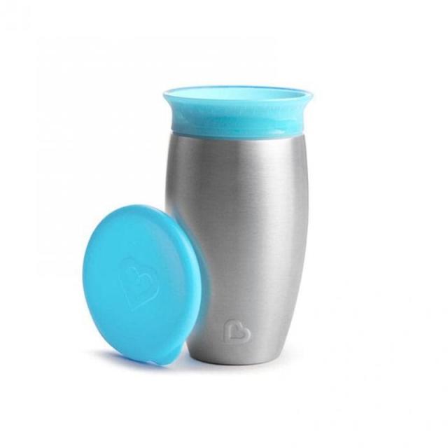 マンチキン ミラクルカップ・ステンレス (ブルー)の通販は 4,742円