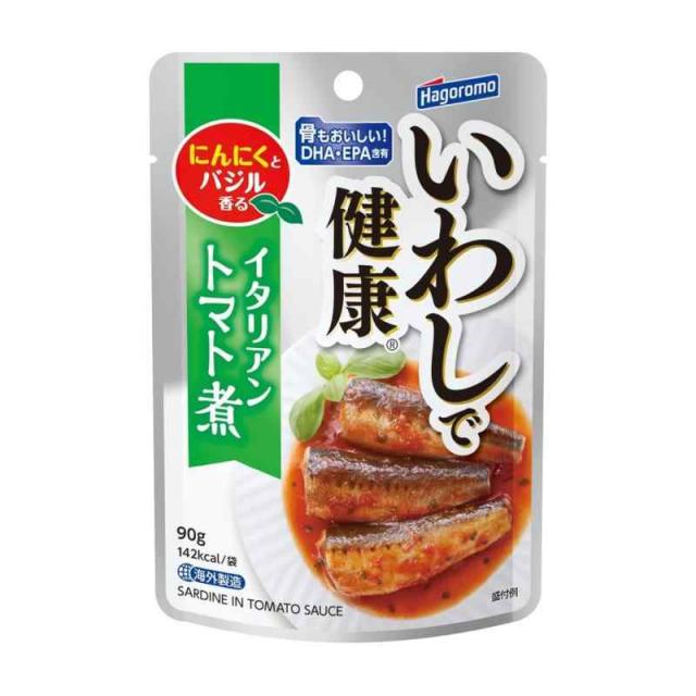 はごろも いわしで健康　イタリアントマト煮（パウチ）(1579)90gX12個