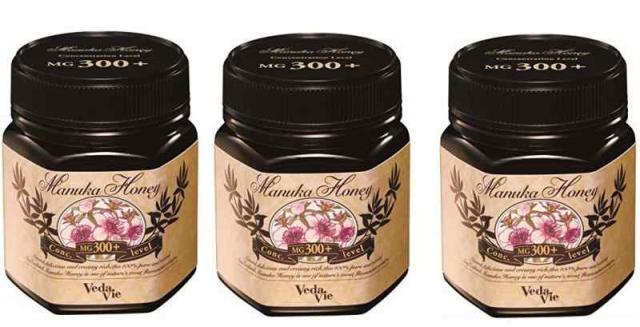 マヌカハニー ヴェーダヴィ MG300＋ 250g ニュージーランド産 ｘ３個セット