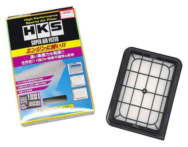 HKS 吸気系パーツ スーパーエアフィルター オーリス ZRE186/154 NZE181/184/151, カローラアクシオ/フィールダー/ルミオン NZE161/164.ZRE142/144,ZRE161/142/144,ZRE152 ハリアー ZSU