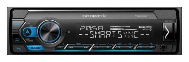 Pioneer カーオーディオ MVH-5600 1D メカレス Bluetooth USB iPod 