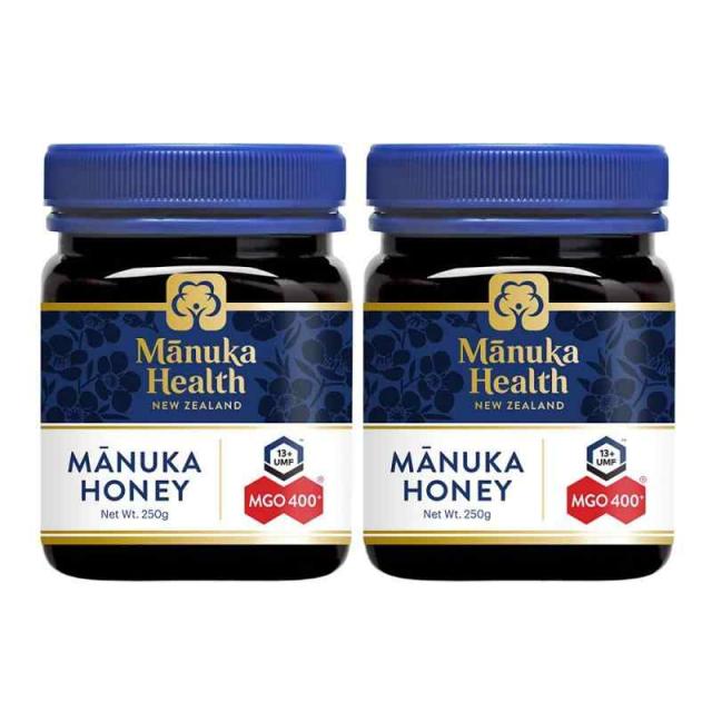 マヌカヘルス マヌカハニー MGO400+ 250g[並行輸入品] (250グラム (x 2))