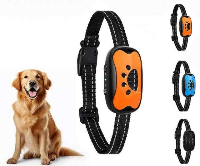 無駄吠え防止首輪 猫 犬吠え防止グッズ 無駄吠え防止器具 充電式 防水 犬 振動 首輪小型犬/中型犬/大型犬用 7段階調節 超音波 自動振動 訓練用 むだぼえ防止グッズ 静電ショック 犬 しつけ チワワ バークコントローラー 犬 犬吠え防止グッズ電気 全犬