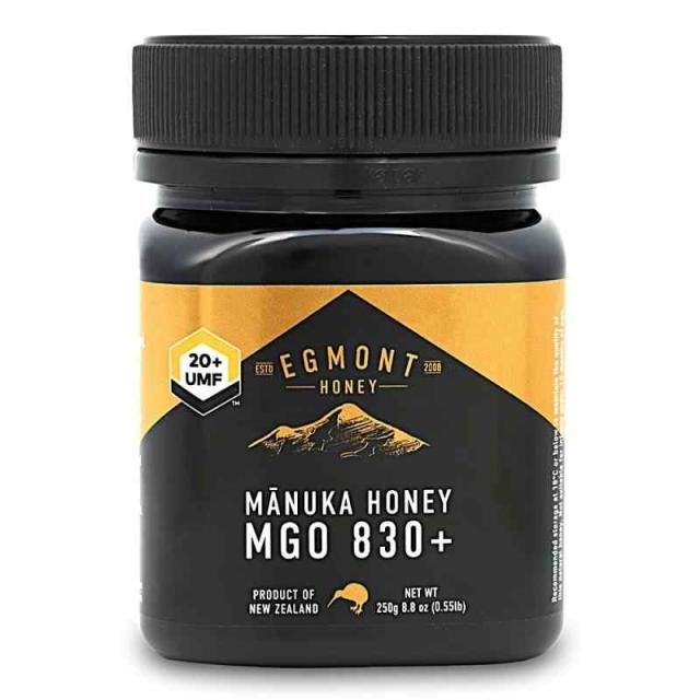 エグモントハニー マヌカハニー UMF20+/MGO830+ ニュージーランド産生はちみつ 個装箱入り (250グラム (x 1))