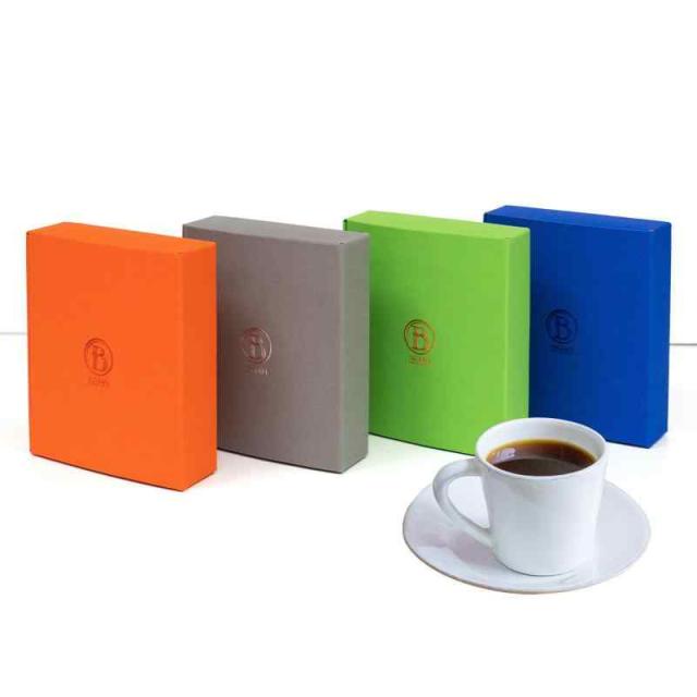 BEMO Caf? ドリップコーヒー ギフト セット ‐ 人気組み合わせ 4種類 スペシャルティ コーヒー : ゲイシャ 、 阿里山 、 エチオピア 、 シティー 中浅煎り オシャレ プレゼント 贈り物 ワールド バリスタ チャンピオン 共同制作 [