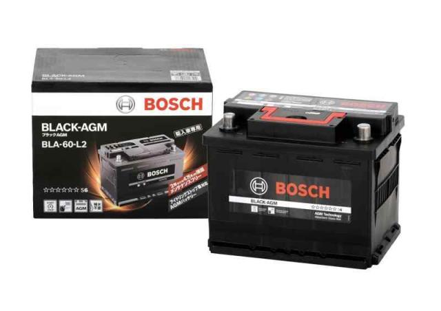 BOSCH (ボッシュ) 国産車・輸入車バッテリー BLACK-AGM BLA-60