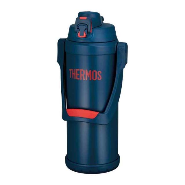 サーモス 水筒 真空断熱スポーツジャグ FFV-01 (2500 ml, ネイビーレッド)