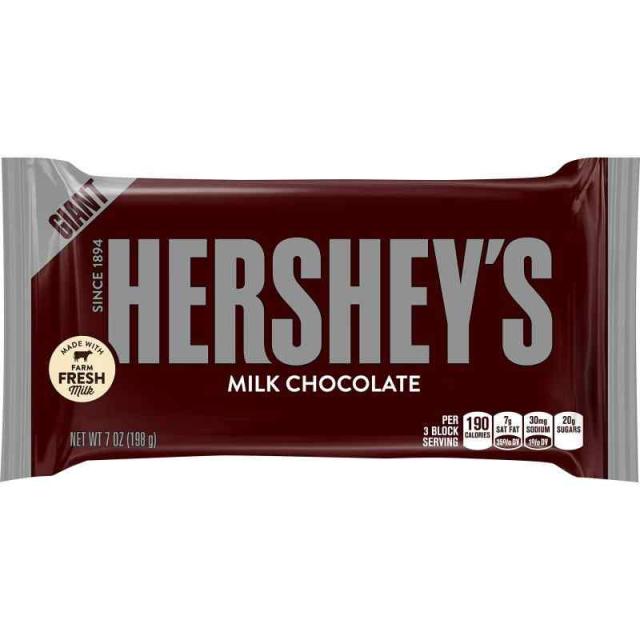 Hershey(ハーシー) ジャイアント ミルクチョコレート198G