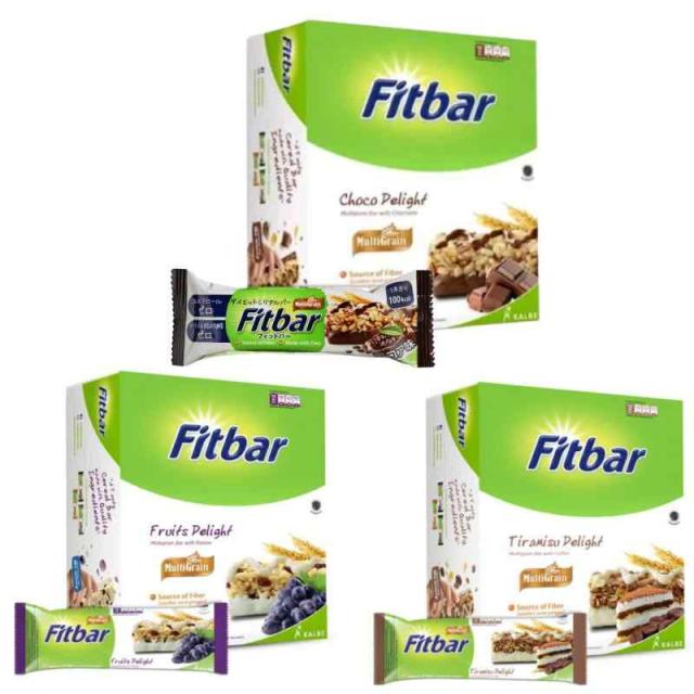 Fitbar 1本100kcal コレステロールゼロ トランス脂肪酸ゼロ お菓子 ダイエット シリアルバー イヌリン ザクザク 低カロリー ヘルシー おやつ 置き換え 間食 HALAL認証 (12本入, ココア味) (36本入)