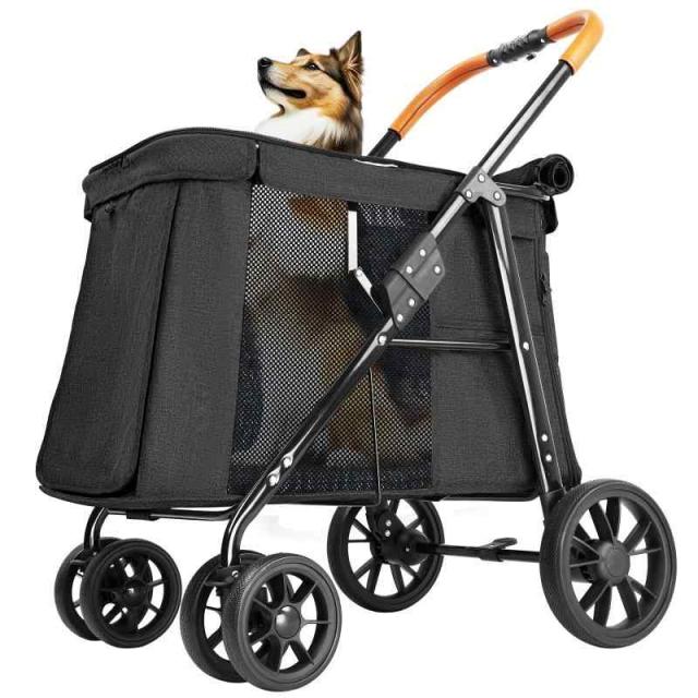 Joyfultails ペットカート 大型犬 中型犬 多頭用 ドッグカート Joyfultails ペットカート 大型犬 中型犬 多頭用 ドッグカート