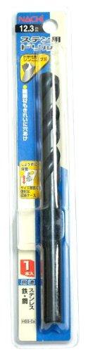 ナチ(NACHI) ステンレス用ドリル 1本入り 12.3ミリ (金属・金工)