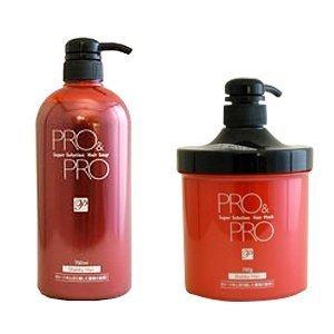 プロ＆プロ　ヘアソープ700ｍｌ・ヘアマスク700ｇ　ポンプタイプセット