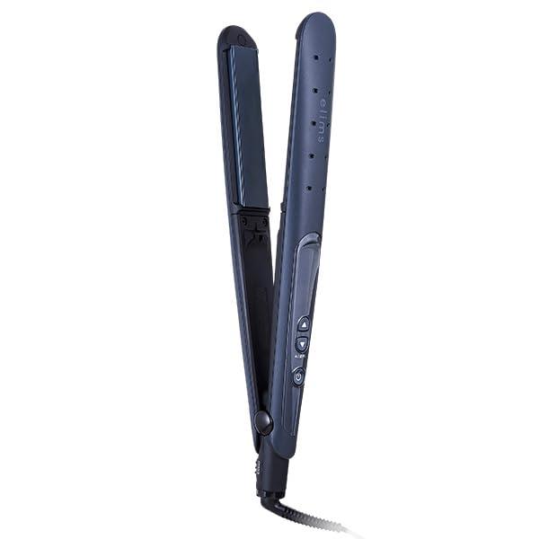 テスコム ヘアアイロン マイナスイオン 26mm 海外対応 温度調整/ロック/メモリー 自動OFF 開閉ロック ラク抜きプラグ セサミブラック TS550A-K