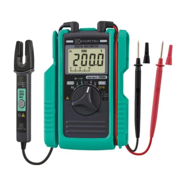 共立電気計器(KYORITSU) 60A AC/DCクランプ付デジタルマルチメータ KEWMATE 2000A