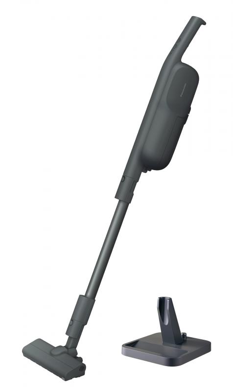 パナソニック 紙パック式コードレススティック掃除機 MC-PB61J-A ストーンブルー 軽量 スティックスタンド付き