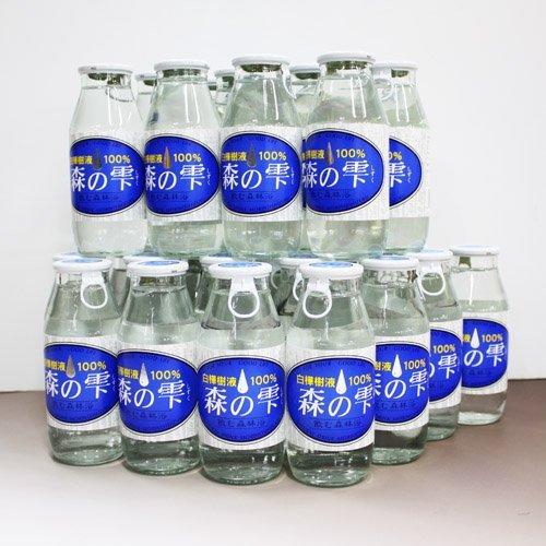 森の雫 １ケース３０本入 【おはよう日本で取り上げられた白樺の樹液】 【常】 180グラム (x 30)