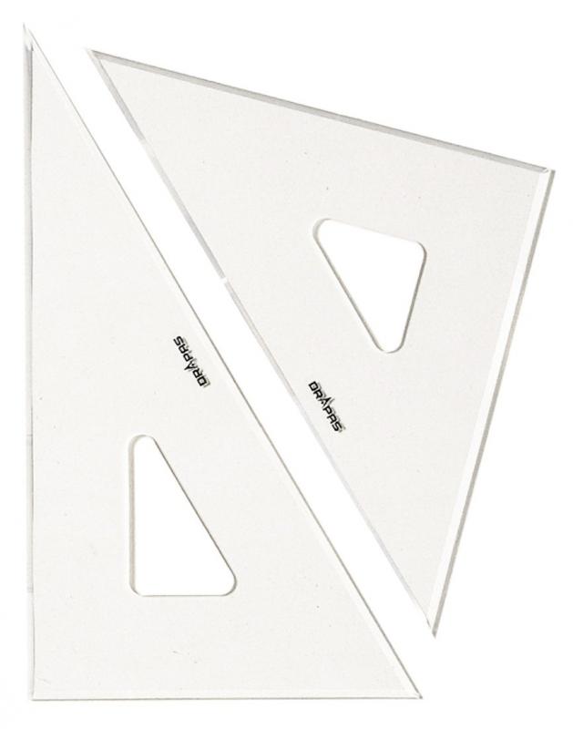 ドラパス 三角定規 目盛なし 3mm厚 45cm 13036 4,838円