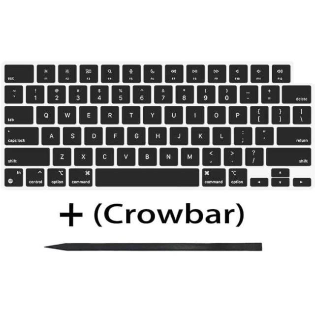 Bfenown 交換用USキーボードキーキャップキーキャップキー Macbook Air M2 Retina 13.6インチ A2681 2022年ノートパソコン用 (ブラック)