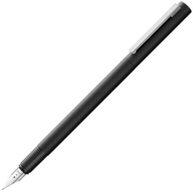 LAMY ラミー 万年筆 cp1 マットブラック L56 両用式 正規輸入品 (黒, 極細ペン先)