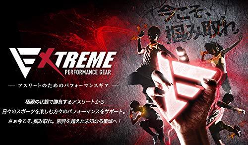 phiten(ファイテン)ネックレス RAKUWAネック EXTREME スクエア 45cm/50cm【肩こり】【首こり】【ファイテン先端技術メタックス採用】 (ブラック/レッド, 45cm)_1