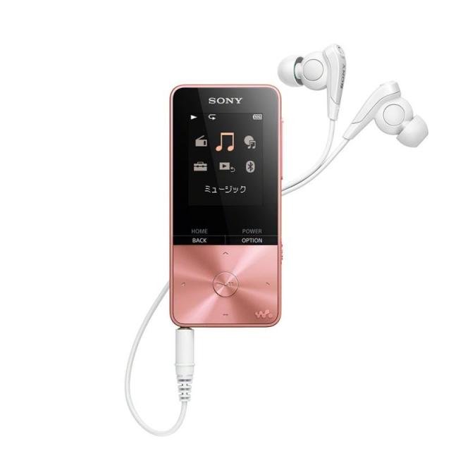 ソニー(SONY) ウォークマン Sシリーズ 16GB NW-S315 : MP3プレーヤー Bluetooth対応 最大52時間連続再生 イヤホン付属 2017年モデル ライトピンク NW-S315 PI
