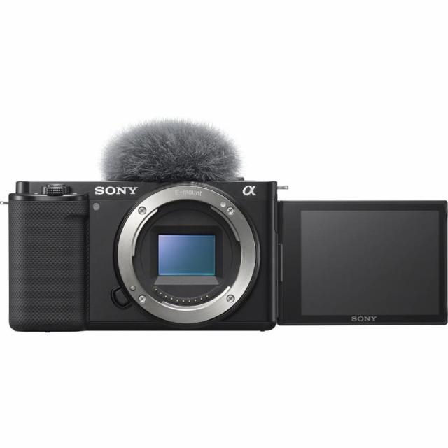 SONY(ソニー) Vlog用カメラ レンズ交換式VLOGCAM APS-C ミラーレス一眼カメラ ZV-E10 (ブラック, 1) ボディ(レンズ無し))