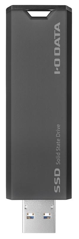 IO-DATA SSPS-US1GR 超小型&高速転送のスティックSSD 1TB 灰色×黒色