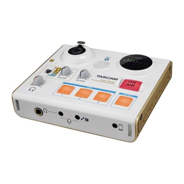 TASCAM(タスカム) MiNiSTUDIO PERSONAL US-32W ポッドキャスト ボイスエフェクト 効果音再生 Youtube 配信機材 ミキサー ゲーミング ゲーム実況 カラオケ