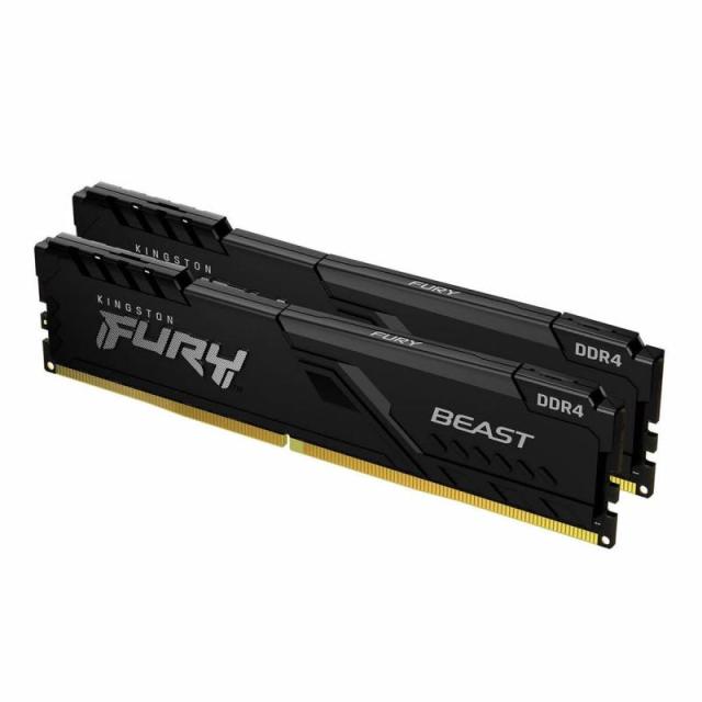 キングストン Kingston FURY デスクトップPC用メモリ DDR4 3200MHz 8GBx2枚 Kingston FURY Beast ビースト CL16 KF432C16BBK2/16