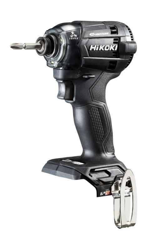 HiKOKI(ハイコーキ) 18V 充電式 インパクトドライバー WH18DC ストロングブラック バッテリー・充電器・ケース・ビット別売 WH18DC (NNB)
