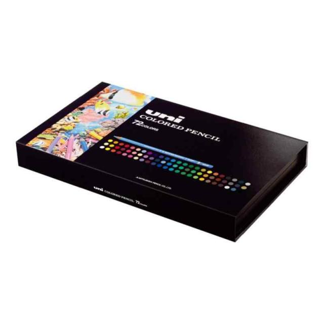 三菱鉛筆 色鉛筆 ユニカラー 72色セット UC72C