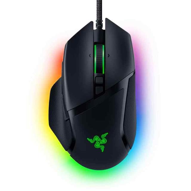 Razer Basilisk V3 カスタマイズ可能な人間工学的ゲーミングマウス:最速のゲーミングマウススイッチ - クロマRGB照明 - 26K DPI光学センサー - 11個のプログラム可能なボタン - ハイパースクロールチルトホイール - クラシック 8,453円