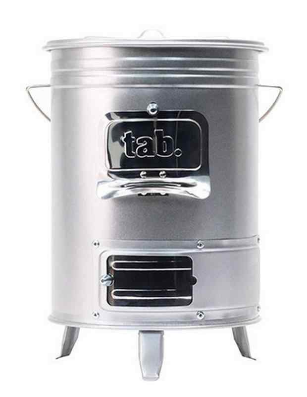 【tab. 缶ストーブSE】焚き火台 アウトドアギア キャンプ 二次燃焼 簡単着火 災害対策 調理 暖房 焚き火 木炭 練炭 薪 枯れ枝