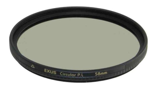 MARUMI PLフィルター EXUS サーキュラーPL 58mm コントラスト上昇・反射除去用 092098