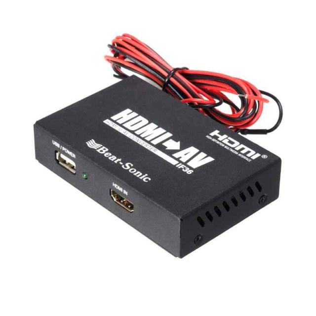 ビートソニック(Beat-Sonic) HDMI RCA 変換 インターフェースアダプター IF36