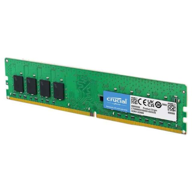Crucial [Micron製] DDR4 デスク用メモリー( 2400MT/s / PC4-19200 / 288pin ) (4GB x1, 2400MT/s)